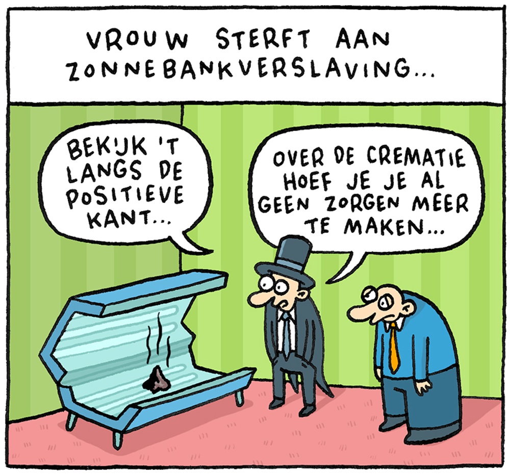Zonnebank verslaving